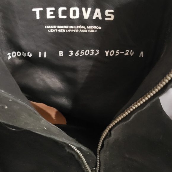 Tecovas Black Fringe Ankle Booties - Picture 5 of 6